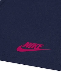 Nike Toddlers & Little Girls 4T-6X 2-Piece Kick Flare Printed Top and Leggings Set