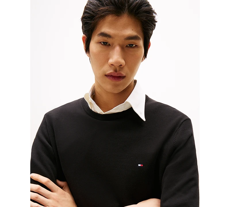 Tommy Hilfiger Men's Essential Crew Neck Sweater