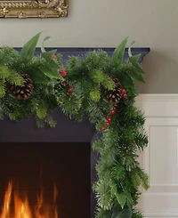 Puleo Decorated Christmas Garland