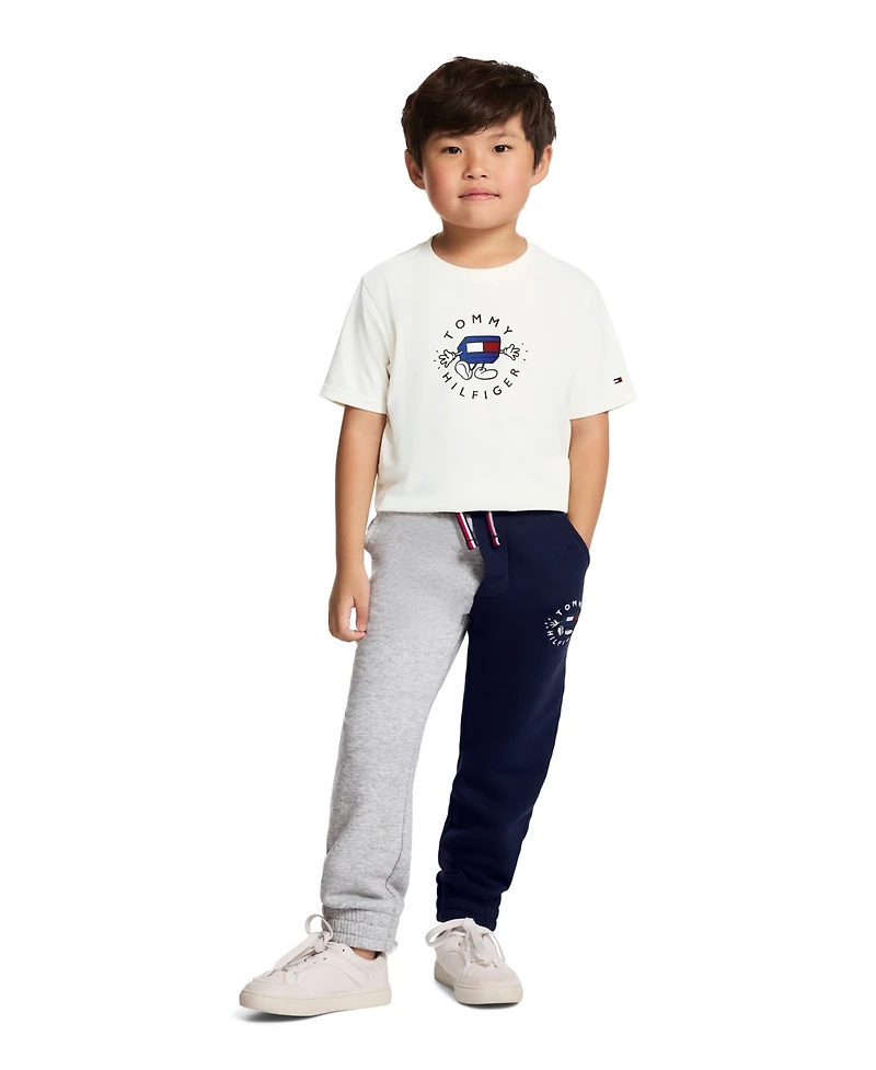 Tommy Hilfiger Toddler and Little Boys Crewneck T-Shirt