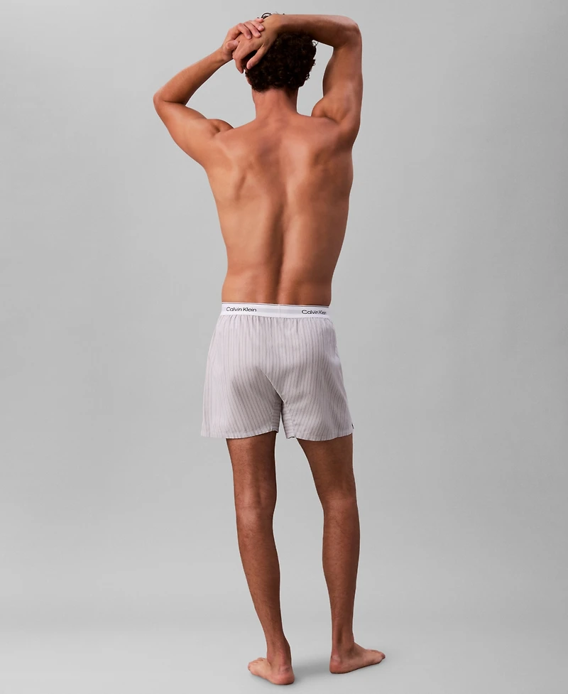 Calvin Klein Men's Striped Boxer