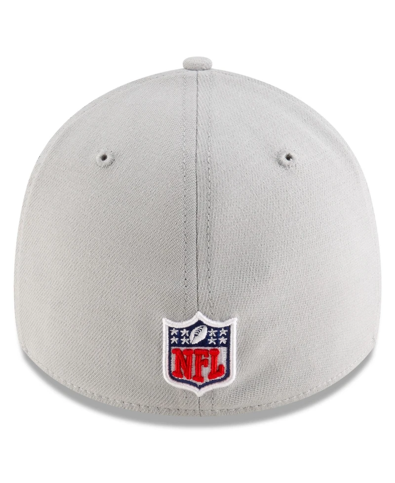 New Era Men's Gray Seattle Seahawks 2025 Nfl Rivalries Sideline 39THIRTY Flex Hat