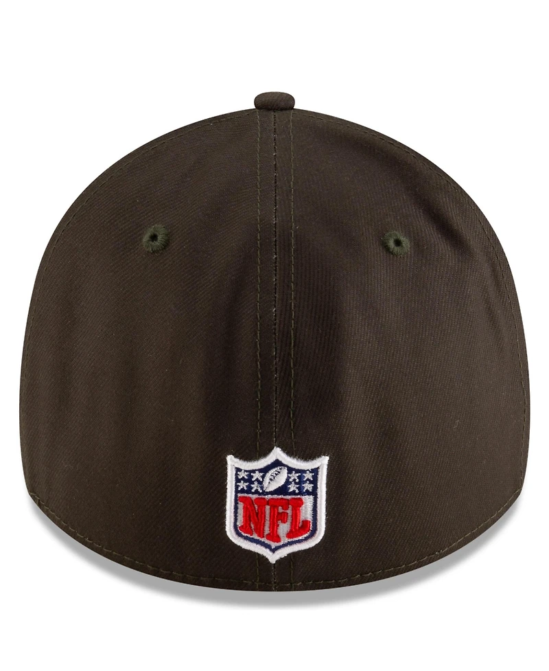 New Era Men's Dark Green York Jets 2025 Nfl Rivalries Sideline 39THIRTY Flex Hat
