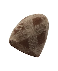 Coach Argyle Knit Stretch-Fit Beanie