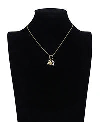 Disney Cubic Zirconia Princess Charm Cluster Pendant Necklace