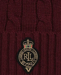 Lauren Ralph Lauren Cable Pom Beanie Hat