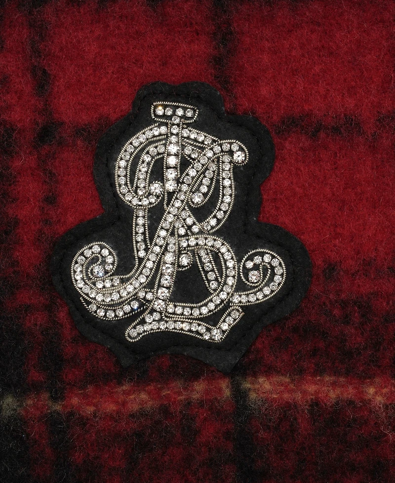 Lauren Ralph Lauren Brushed Lofty Crystal Patch Scarf