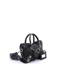 Pre-Owned Balenciaga City Classic Metallic Edge Bag Leather