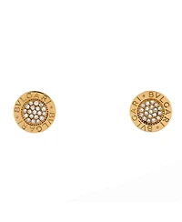 Pre-Owned Bvlgari Classic Round Stud Earrings