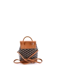 Pre-Owned Goyard Mini Alpin Backpack Coated Canvas