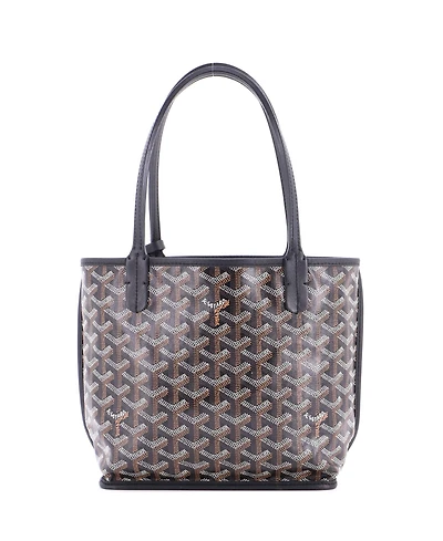 Pre-Owned Goyard Mini Anjou Reversible Tote Coated Canvas