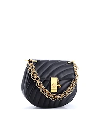 Pre-Owned Chloe Small Drew Bijou Crossbody Bag Quilted Leather