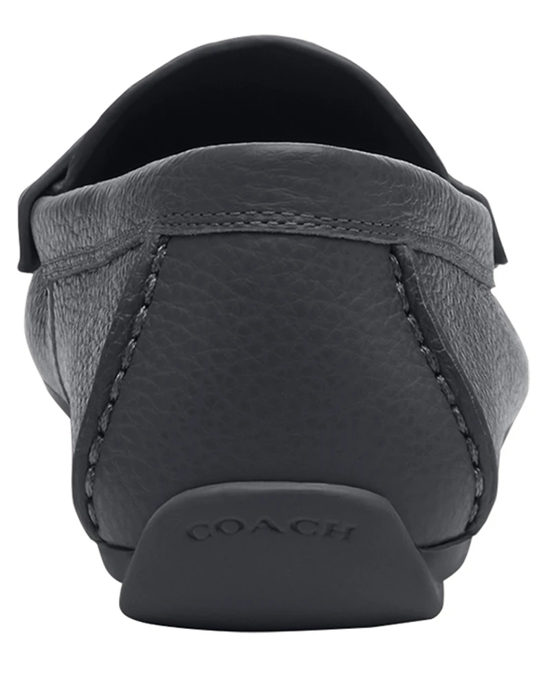 Coach Women's Sculpted C Leather Driver Loafer Flats