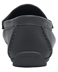 Coach Women's Sculpted C Leather Driver Loafer Flats