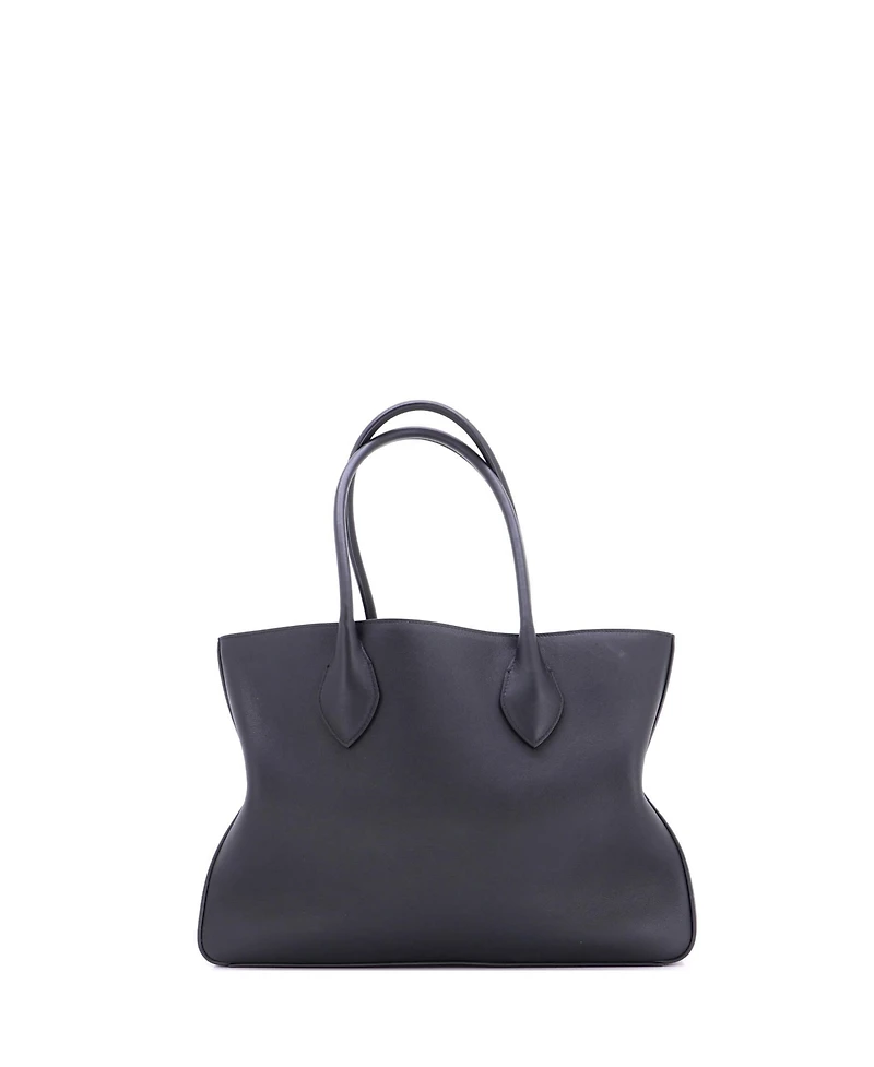 Pre-Owned Salvatore Ferragamo Large Fold Side Star Tote Leather