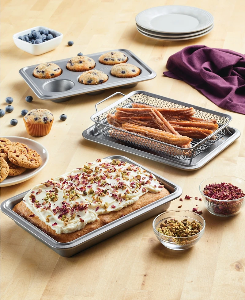 Anolon Advanced Bakeware 4-Pc. Nonstick Toaster Oven Pan Set