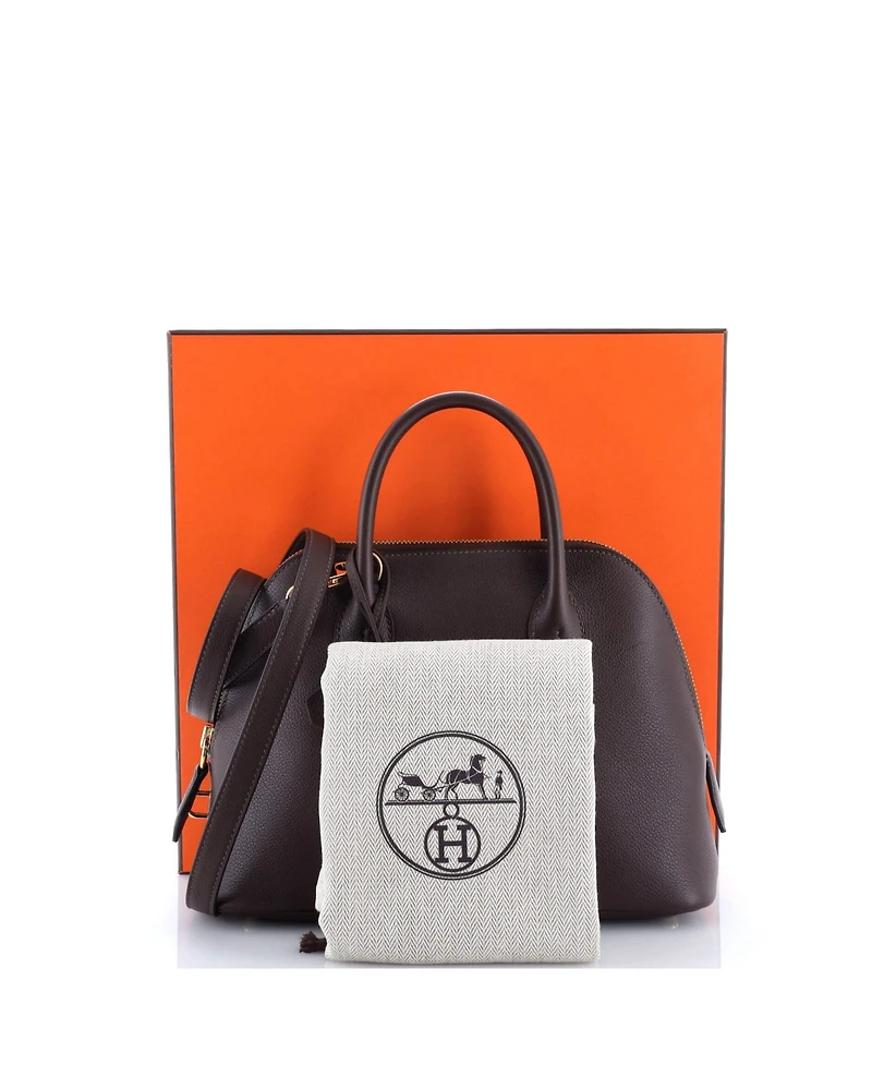 Pre-Owned Hermes 25 Bolide 1923 Bag Verso Evercolor