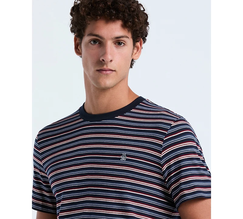 Original Penguin Men's Short Sleeve Striped T-Shirt
