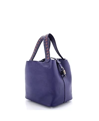 Pre-Owned HERMES Mm Picotin Lock Bag Tressage Epsom