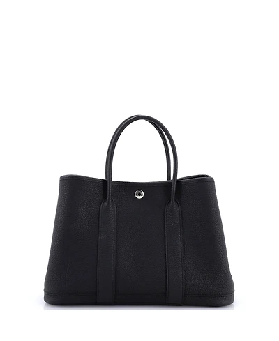 Pre-Owned Hermes 30 Garden Party Tote Leather