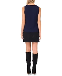 Vince Camuto Women's Sleeveless Crewneck Tank Top