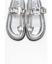 Prologue Shoes Evans Jeweled Platform Sandal (Women)