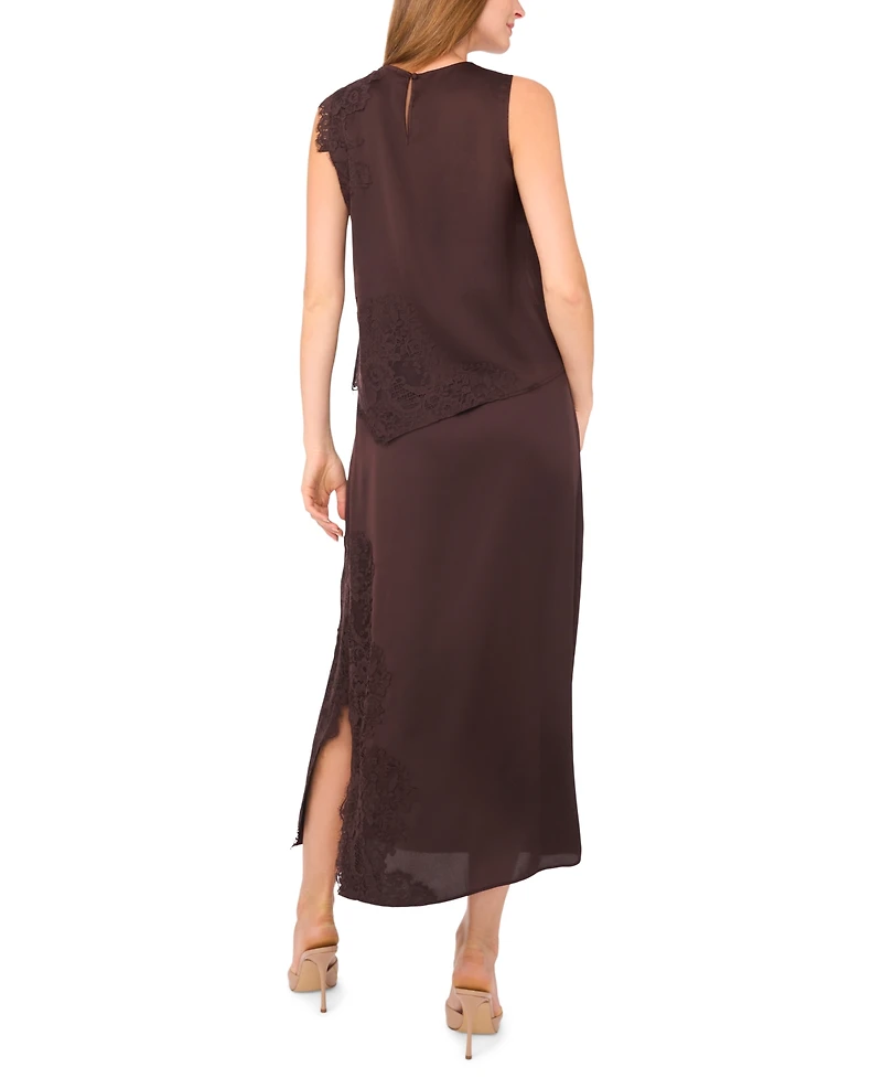 Vince Camuto Women's Asymmetric Hem Sleeveless Tank Top