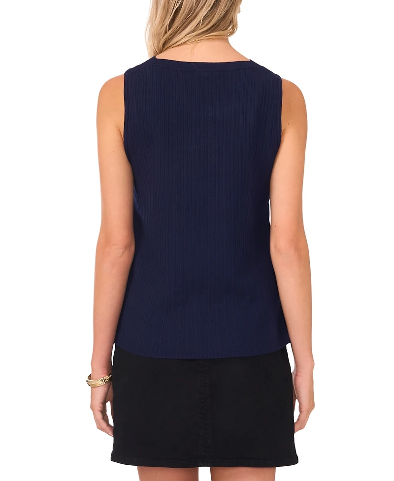 Vince Camuto Women's Sleeveless Crewneck Tank Top