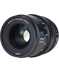 Sirui Vision Prime 1 Series 35mm T1.4 Full Frame Cine Lens (Native E mount, Black Color, Z/Rf/L Mount Adapter)