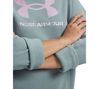 Under Armour Women's Rival Fleece Shimmer Hoodie