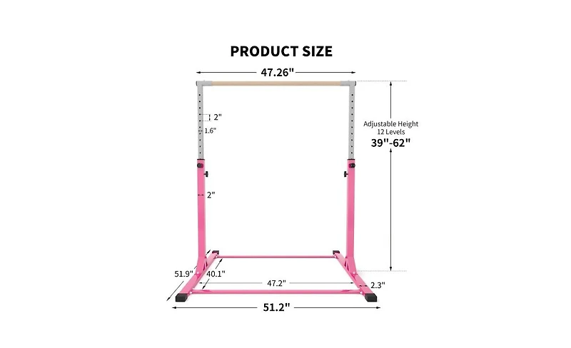 Zenova Gymnastic Training Equipment for Home and Club Use