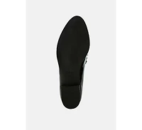 Rag & Co Patent Pleather Penny Loafers Women