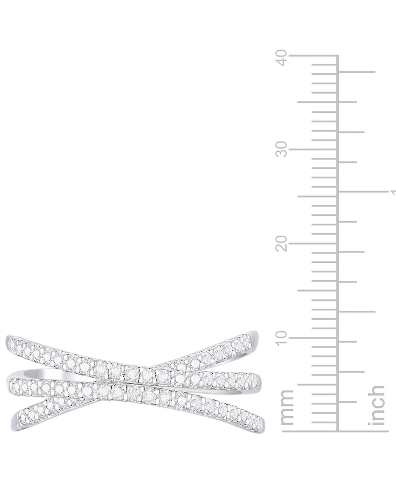 Macy's Diamond Ring (1/2 ct. t.w.) in Sterling Silver