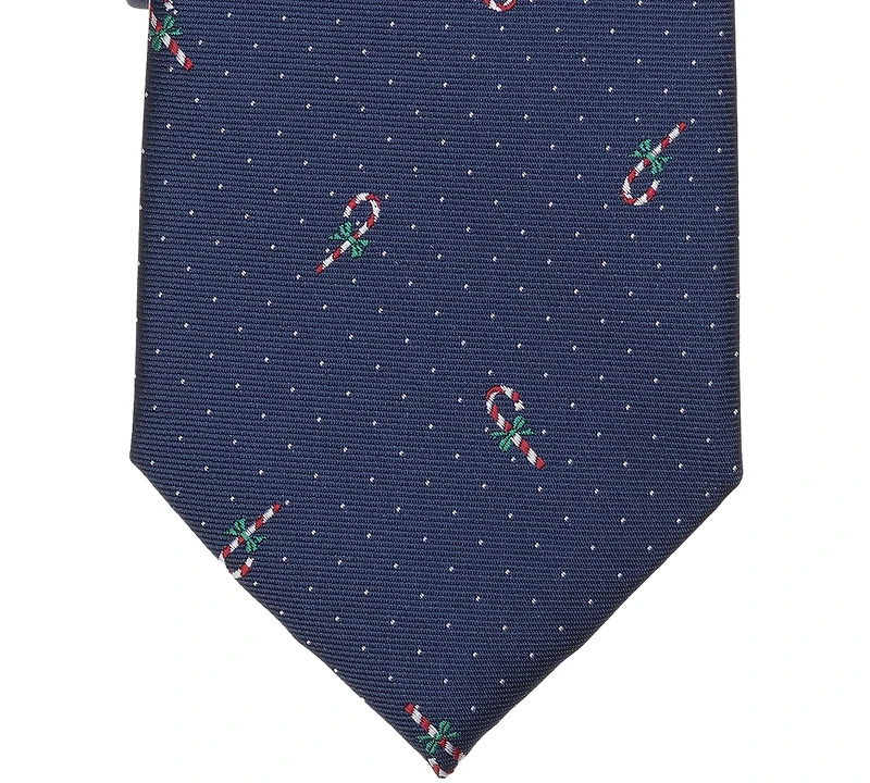 Club Room Men's Holiday Candy Cane Tie, Macy's Exclusive