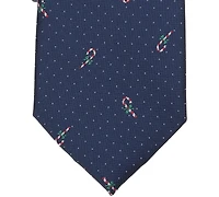 Club Room Men's Holiday Candy Cane Tie, Macy's Exclusive