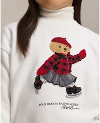 Polo Ralph Lauren Girls 2T-6X Long Sleeves Boxy Sweatshirt