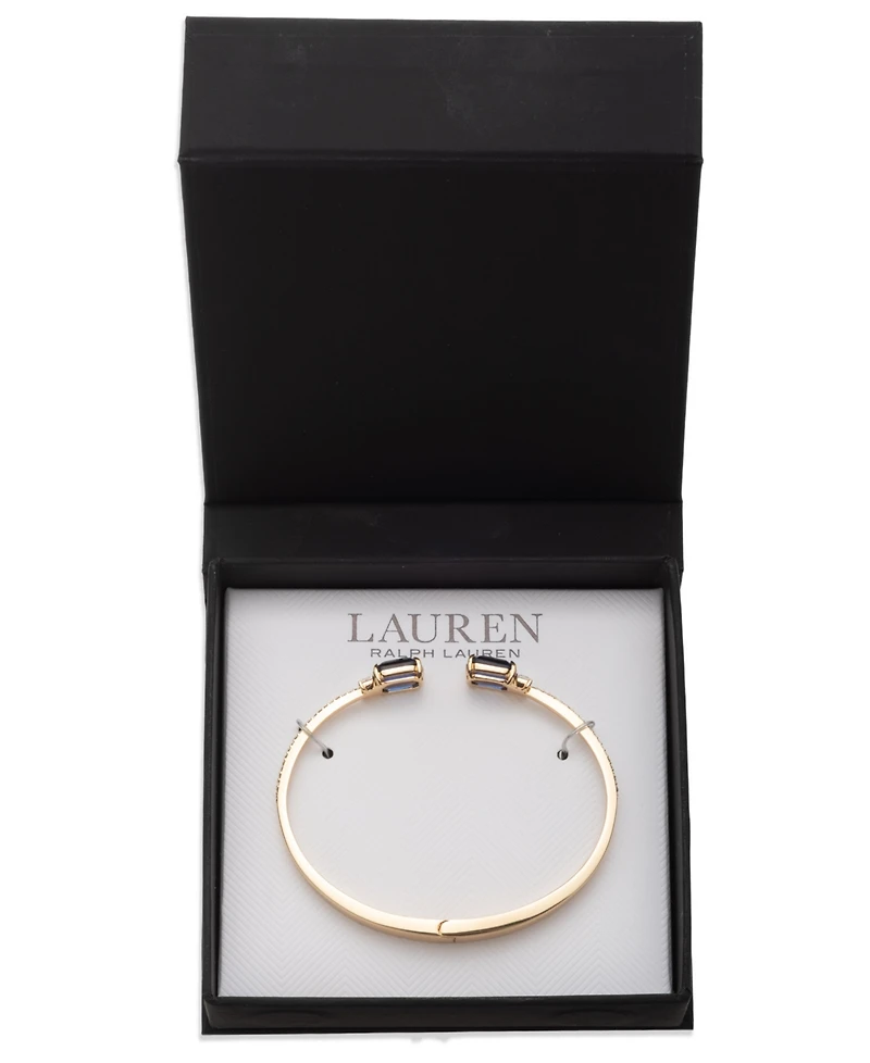 Lauren Ralph Crystal Stone Cuff Bracelet