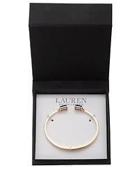Lauren Ralph Crystal Stone Cuff Bracelet