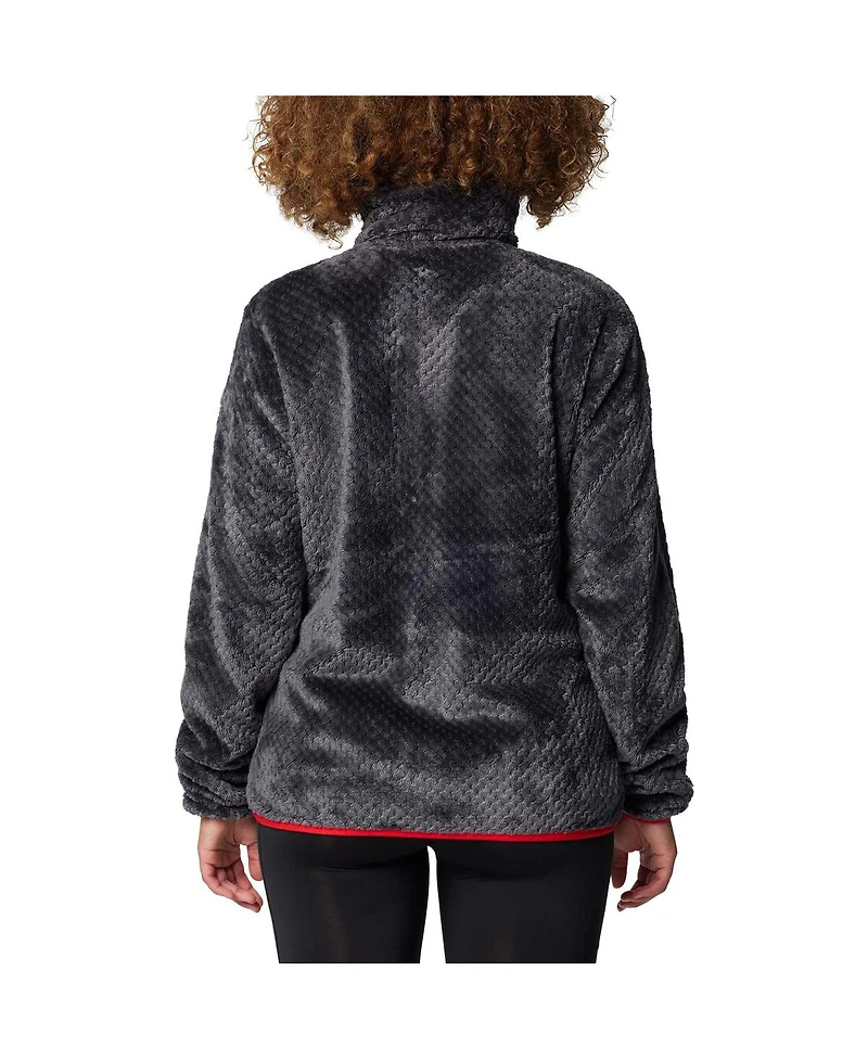 Columbia Women'sBlack Georgia Bulldogs Fireside Ii Sherpa Full-Zip Jacket