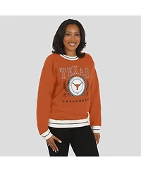 Wear by Erin Andrews Women'sTexas Orange Texas Longhorns Seal Sweatshirt