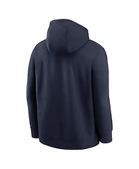 Nike Men's Navy Penn State Nittany Lions Club Fleece Arch Pullover Hoodie