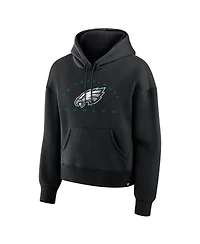 Fanatics Women's Black Philadelphia Eagles Eligible Receiver Legacy Pullover Hoodie