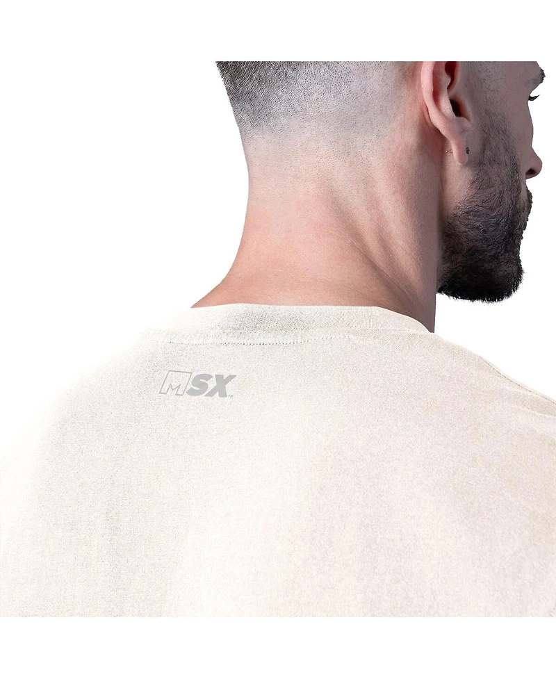 Msx by Michael Strahan Men's White Baltimore Ravens Whiteout T-Shirt