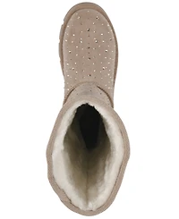 White Mountain Women's Tripp Faux Fur Tall Shaft Boot