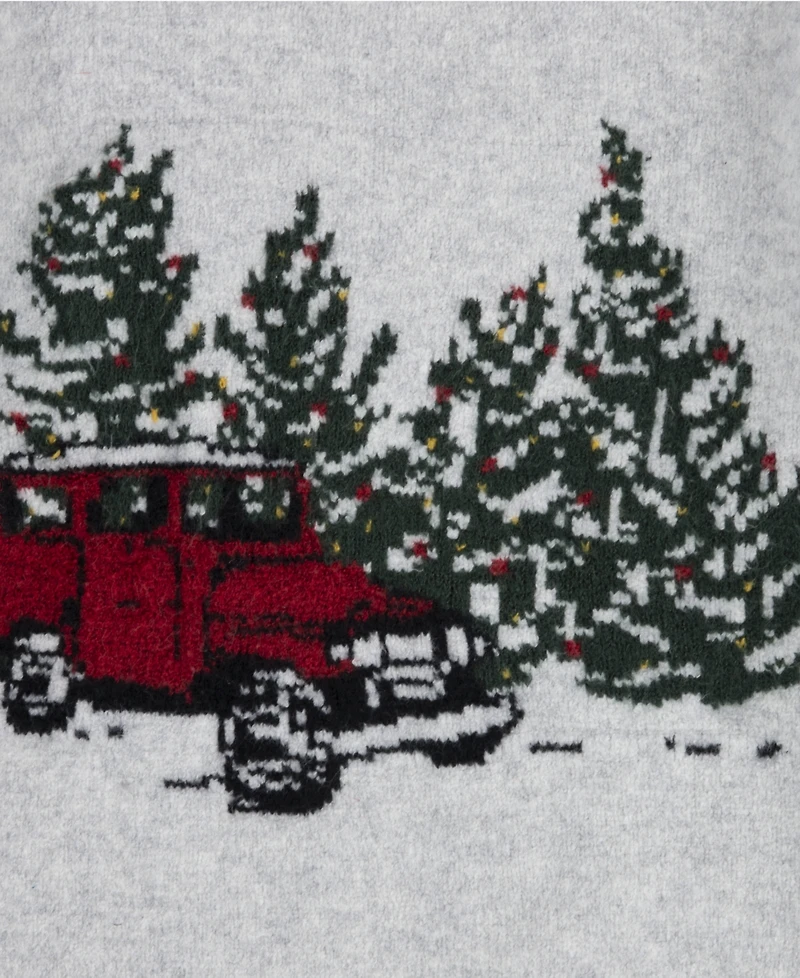 abercrombie kids Little and Big Boys Truck Crew Sweater