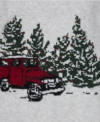 abercrombie kids Little and Big Boys Truck Crew Sweater