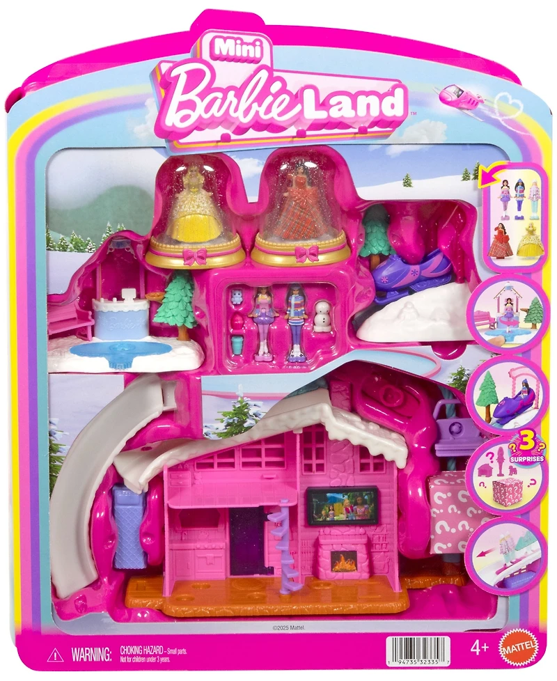 Barbie Mini Barbie Land Bundle Holiday Dolls Playsets