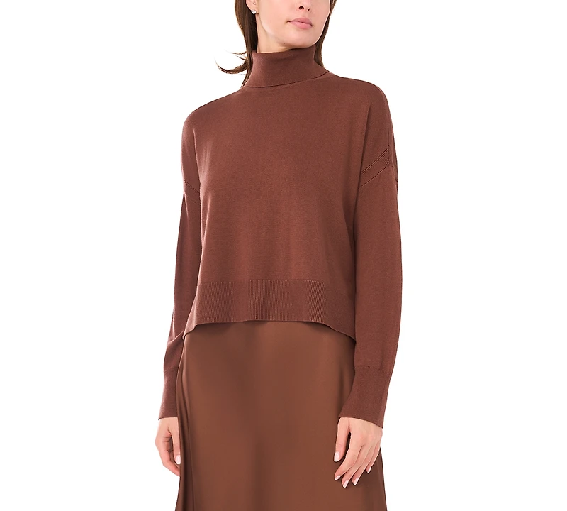 Msk Petite Sleeveless Sweater Maxi Dress