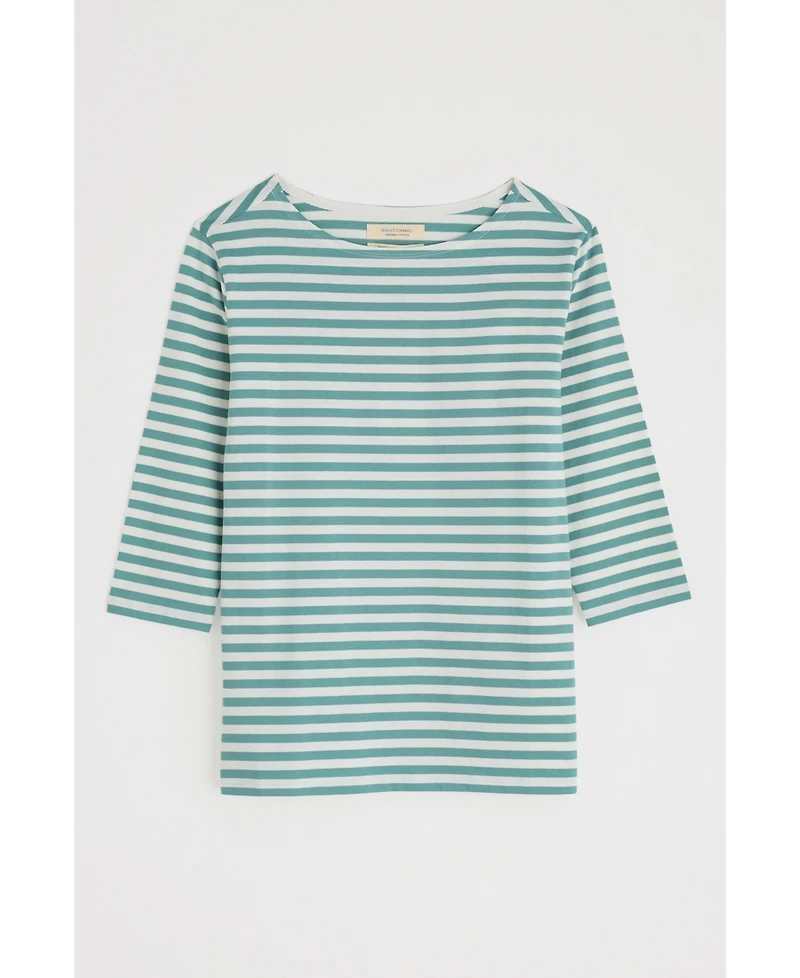 Seasalt Cornwall Sailor Quarter Sleeve Top