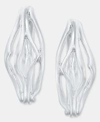 Style & Co Sculptural Multi-Row Hoop Earrings, Macy's Exclusive